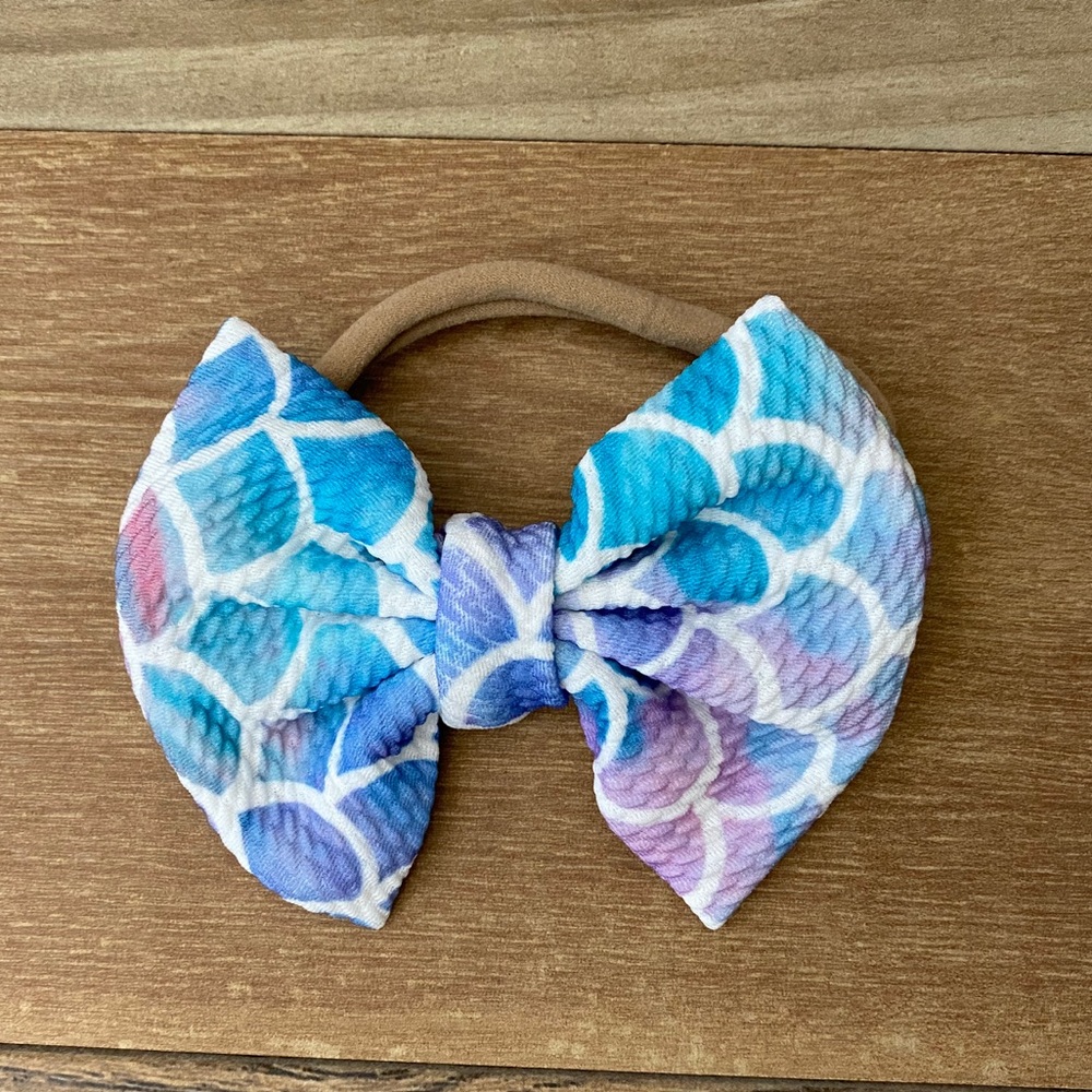 New Mermaid headband bow